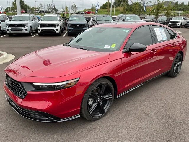Certified Used 2025 Radiant Red Metallic Honda Sport-L image 3
