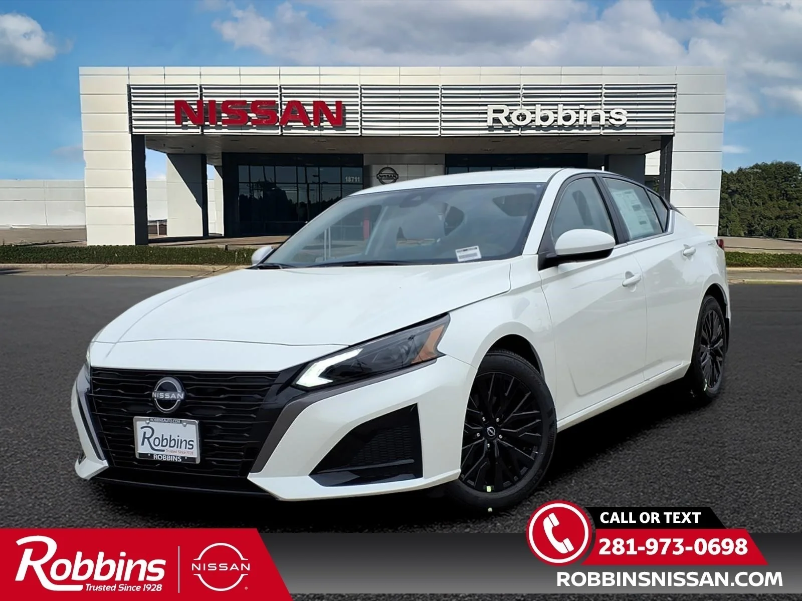 2026 Nissan Altima SV Special Edition White at Robbins Nissan