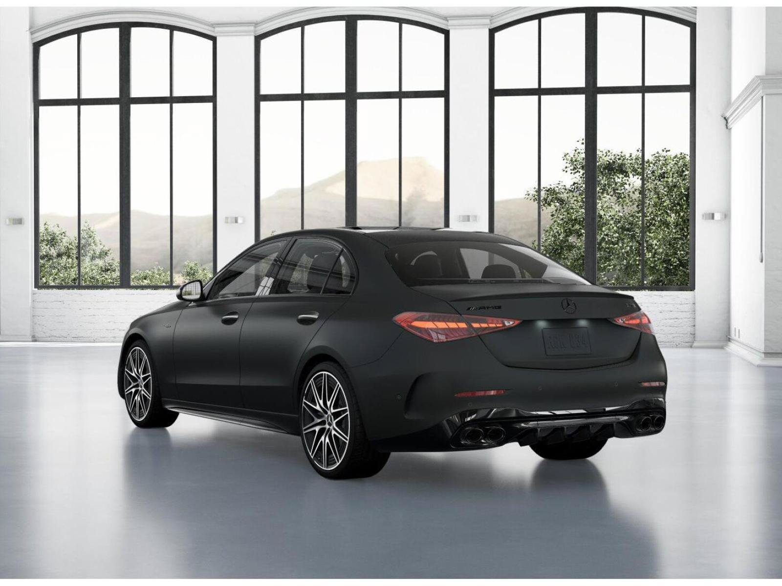 New 2026 MANUFAKTUR exclusive graphite grey magno Mercedes-Benz AMG® C 43 4MATIC Sedan image 12