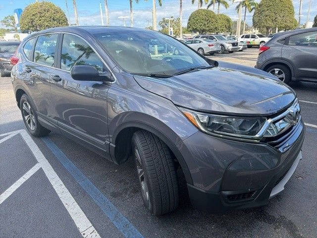 Certified 2017 Honda CR-V LX with VIN 7FARW5H30HE001331 for sale in Greenacres, FL