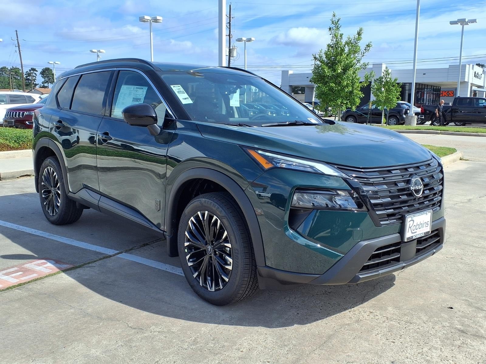 2026 Nissan Rogue Dark Armor™ Green at Robbins Nissan