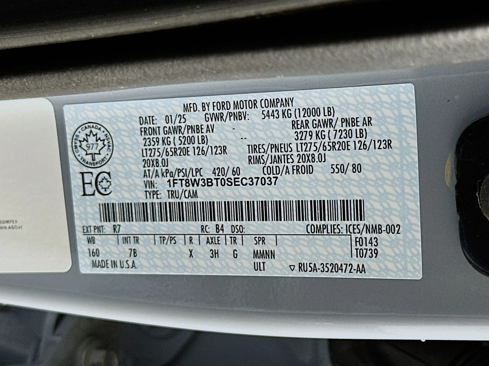 Used 2025 Gray Ford Platinum image 35