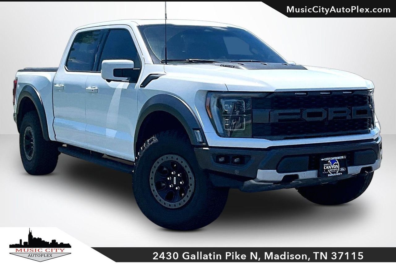 Used 2023 Oxford White Ford Raptor image 1