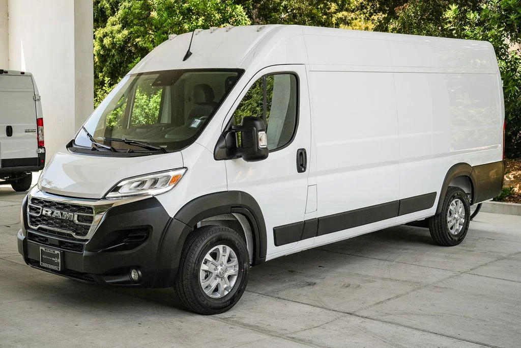 New 2026 Bright White Clearcoat RAM High Roof image 3