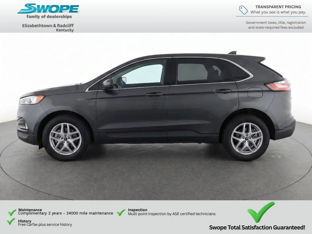 Used 2024 Forged Green Metallic Ford SEL image 9