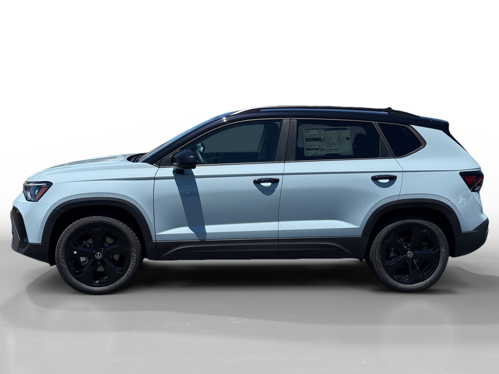 New 2026 Monument Gray W/Deep Black Roof Volkswagen SE Black image 2