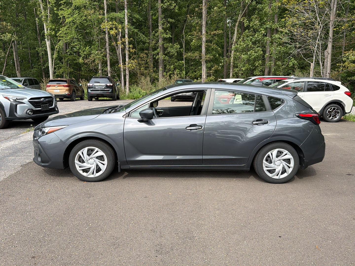 Used 2024 Magnetite Gray Metallic Subaru Base image 11