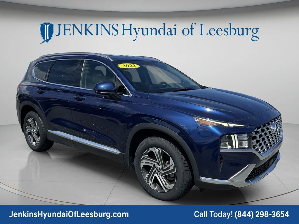 Used 2022 Blue Hyundai SEL image 1