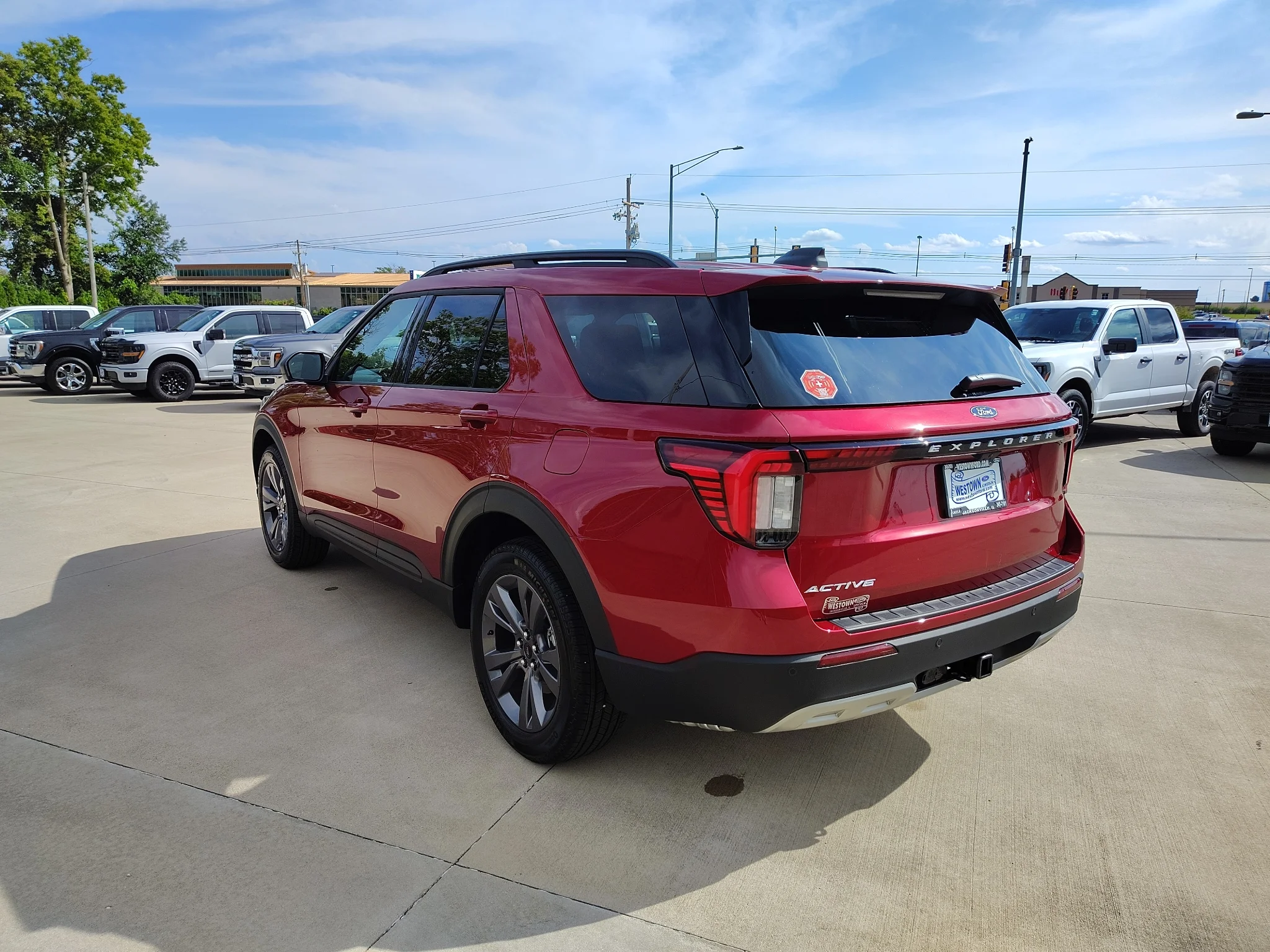 New 2027 Ruby Red Metallic Tinted Clearcoat Ford Active image 6