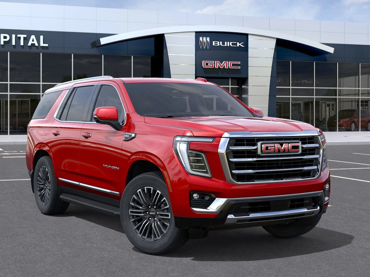 New 2026 VOLCANIC RED TINTCOAT GMC Elevation image 7