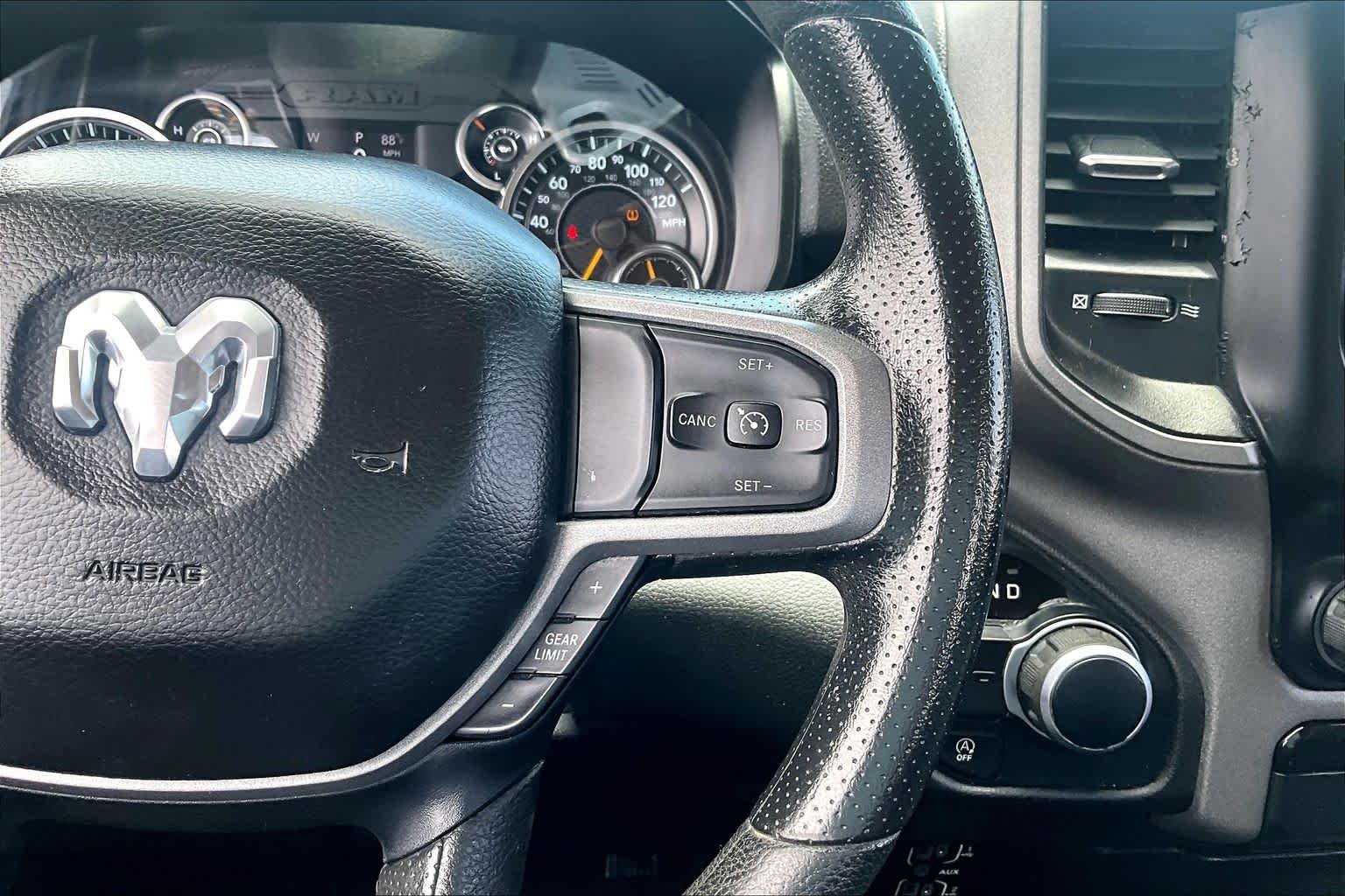 Used 2019 Diamond Black Crystal Pearlcoat Ram Tradesman image 25