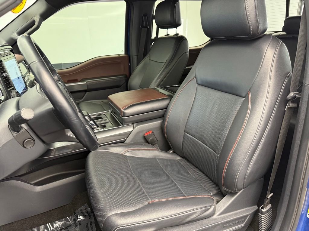 Used 2022 Blue Ford Lariat image 61