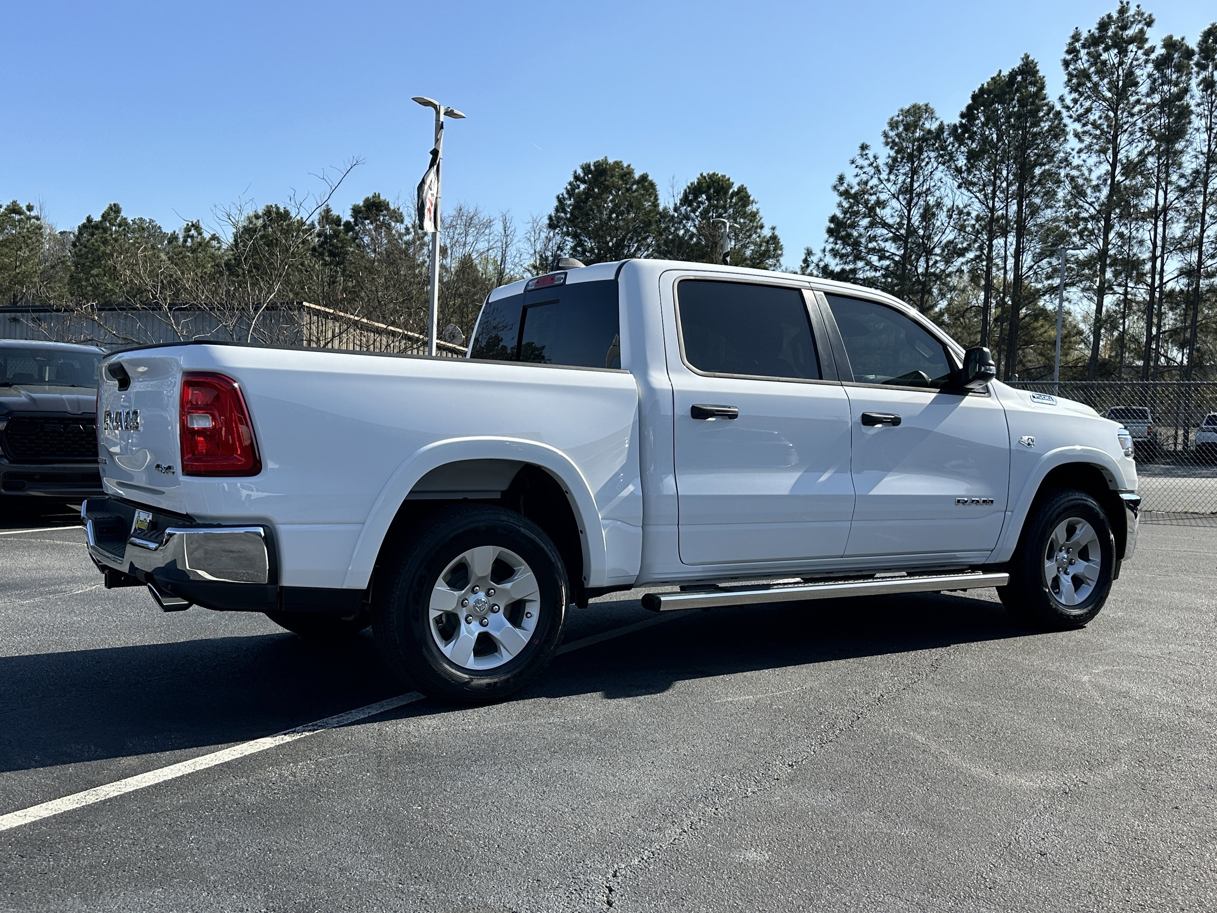New 2026 Bright White Clearcoat RAM Big Horn image 8