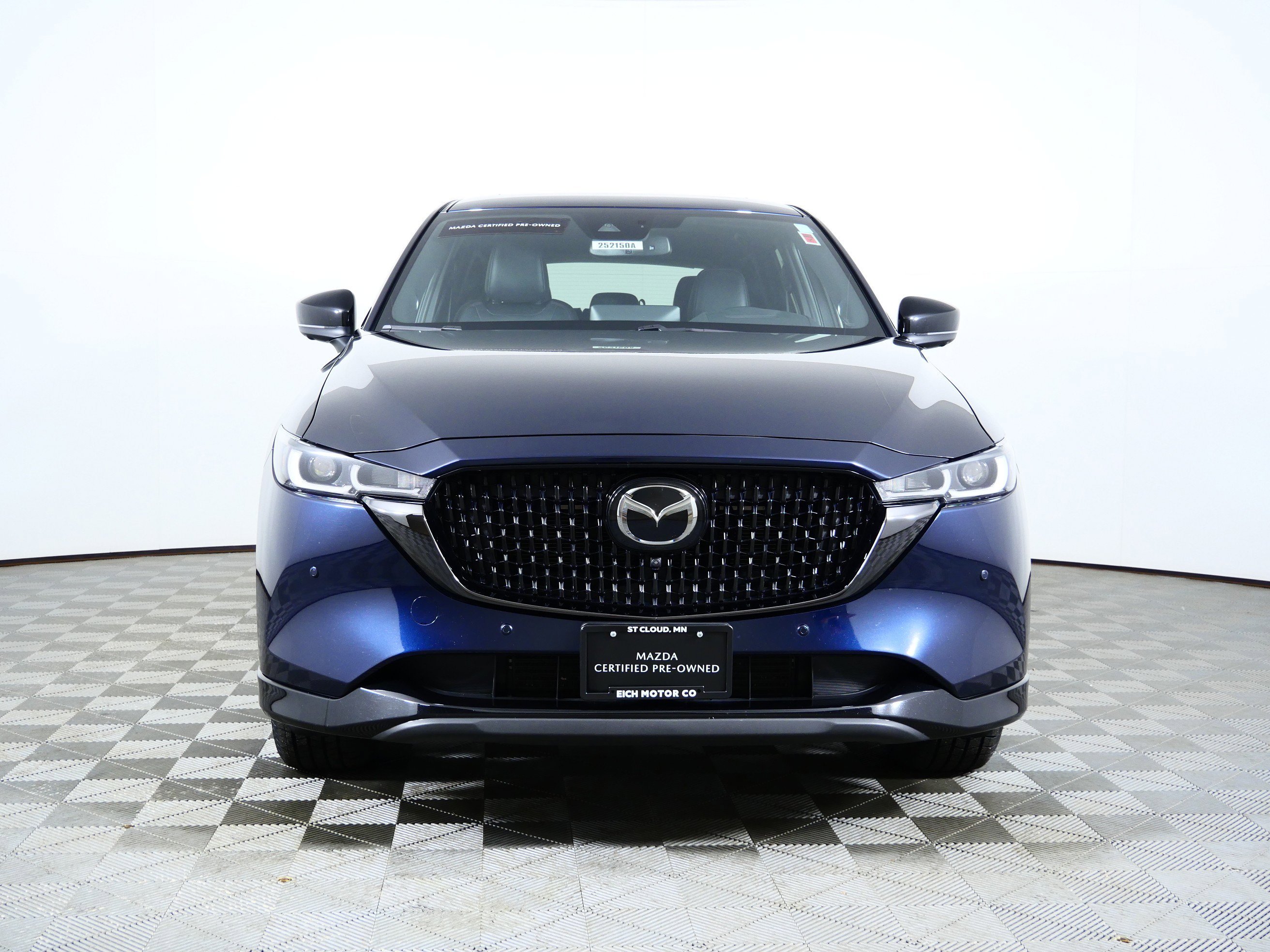 Certified Used 2025 Deep Crystal Blue Mica Mazda 2.5 Turbo Premium Package image 2