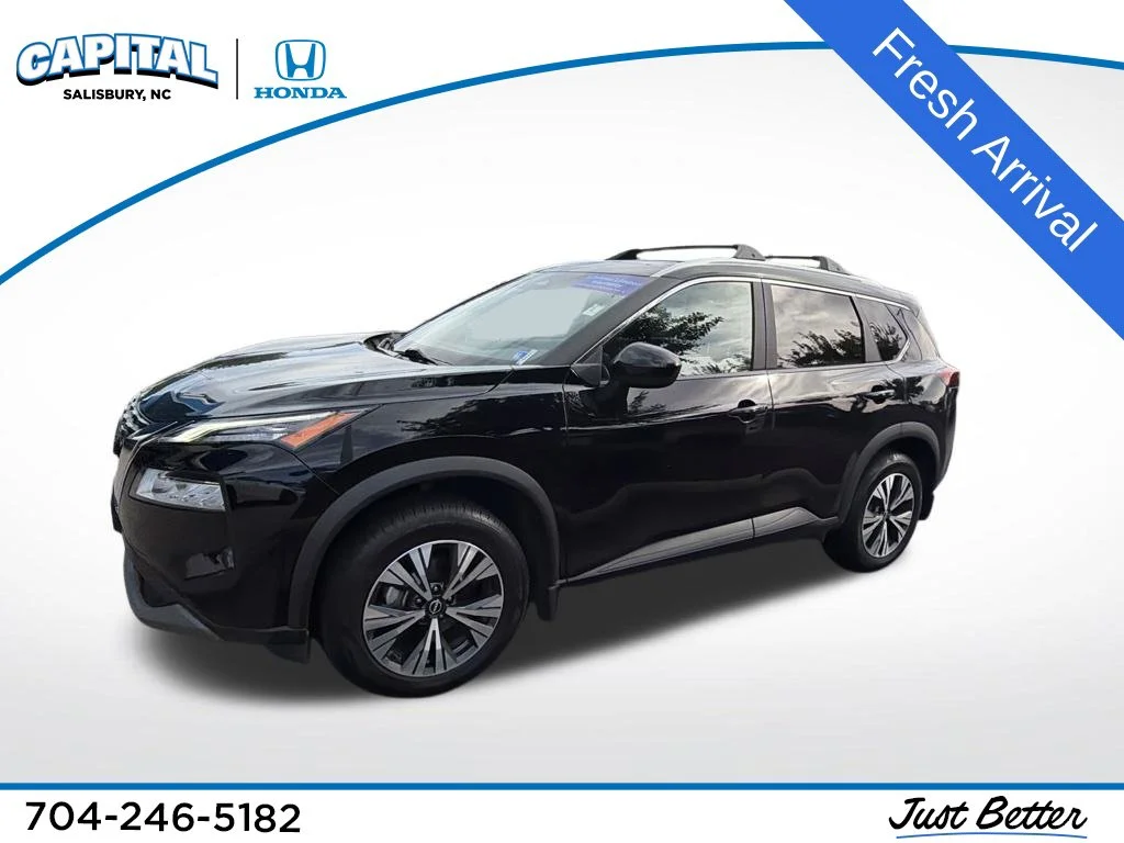 Used 2023 Super Black Nissan SV image 1