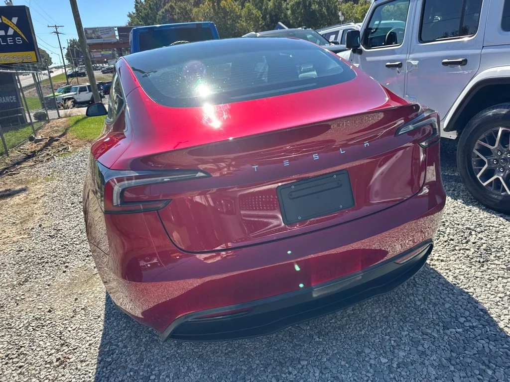 Used 2025 Red Tesla Long Range image 3