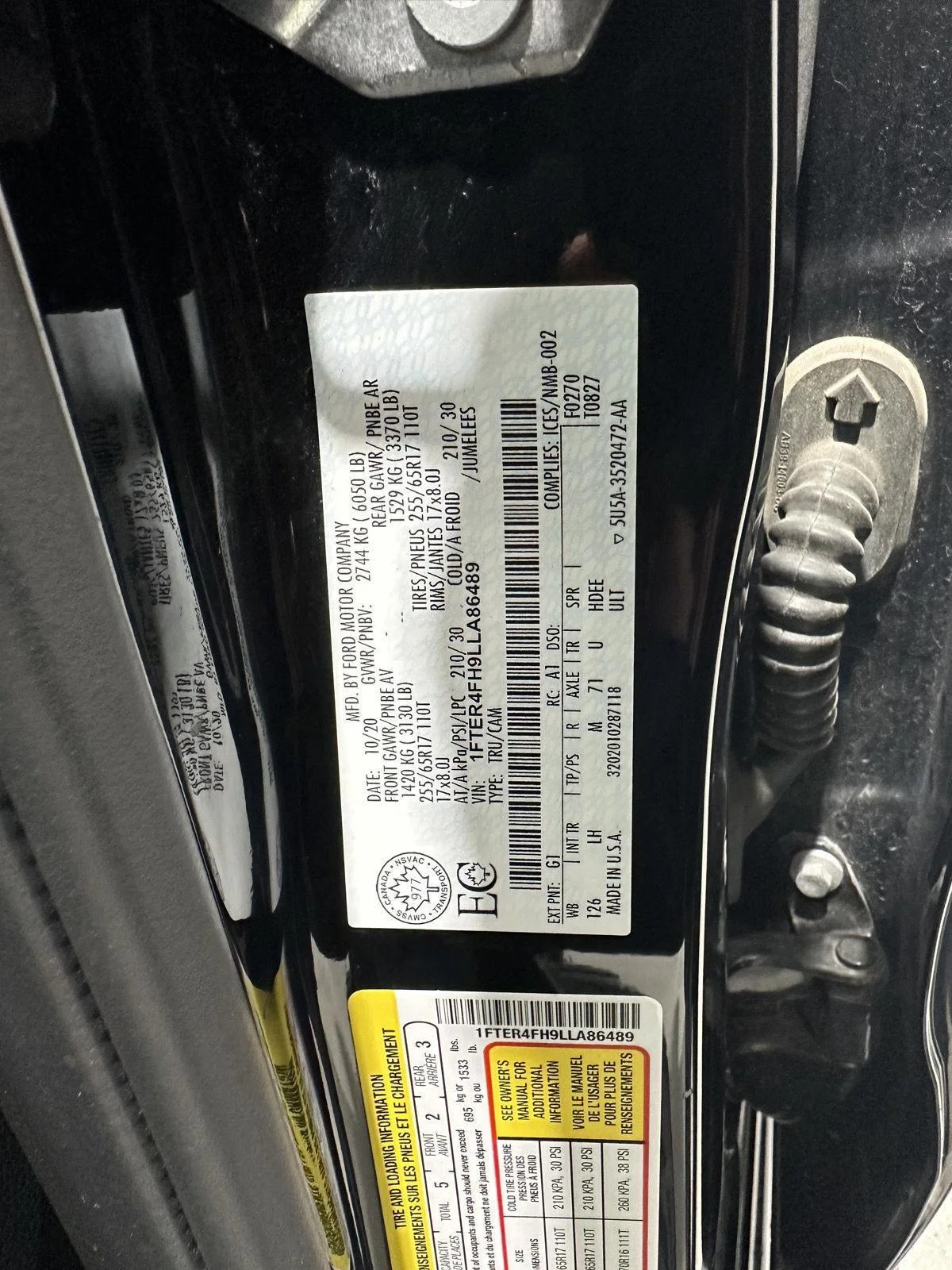 Used 2020 Shadow Black Ford XL image 27