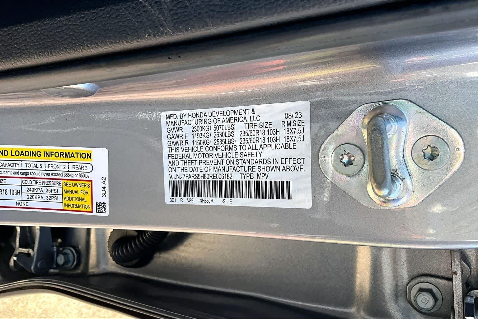Used 2024 Lunar Silver Metallic Honda Sport-L image 34