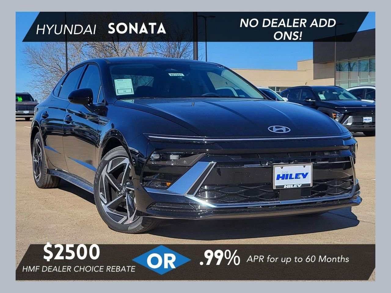 New 2026 Abyss Black Hyundai SEL Sport image 1