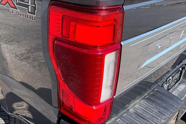 Used 2021 Carbonized Gray Metallic Ford Platinum image 26