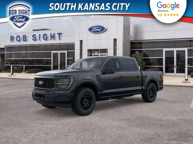 New 2026 Agate Black Metallic Ford STX® image 1