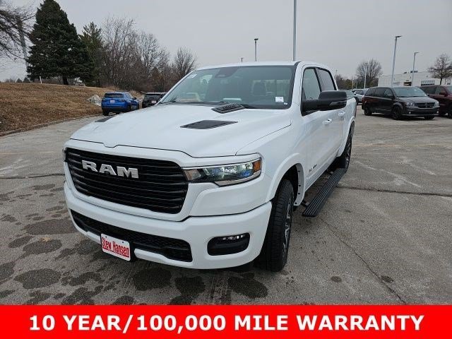 New 2026 Bright White Clearcoat Ram Laramie image 1