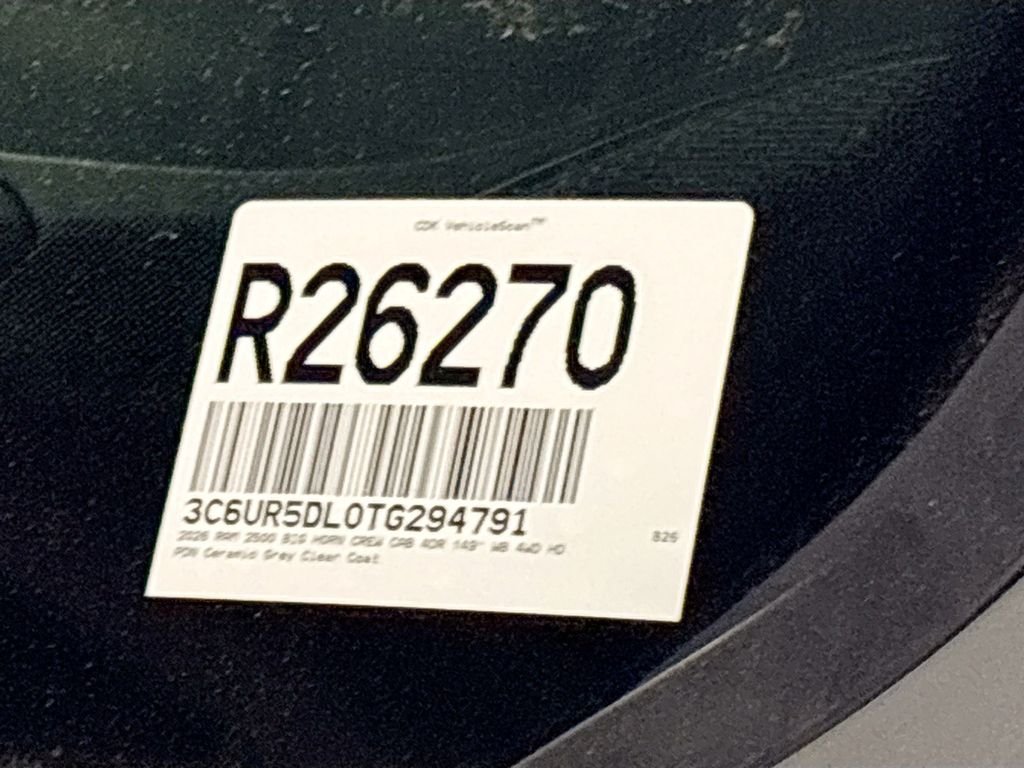 New 2026 Ceramic Gray Clearcoat RAM Big Horn image 25