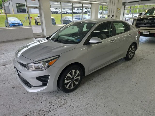 Used 2022 Kia Rio S with VIN 3KPA24AD1NE505048 for sale in Staunton, VA