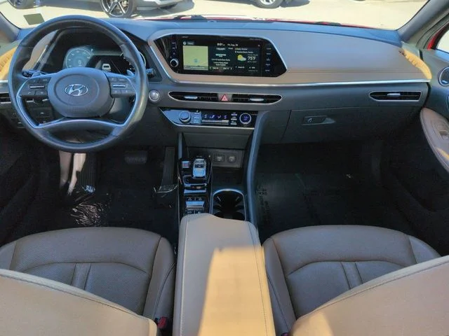 Certified Used 2020 Calypso Red Hyundai Limited image 14
