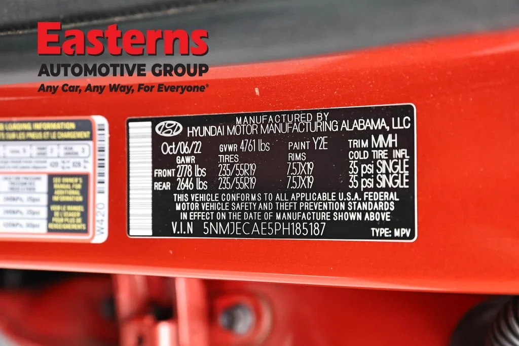 Used 2023 Red Hyundai Limited image 38