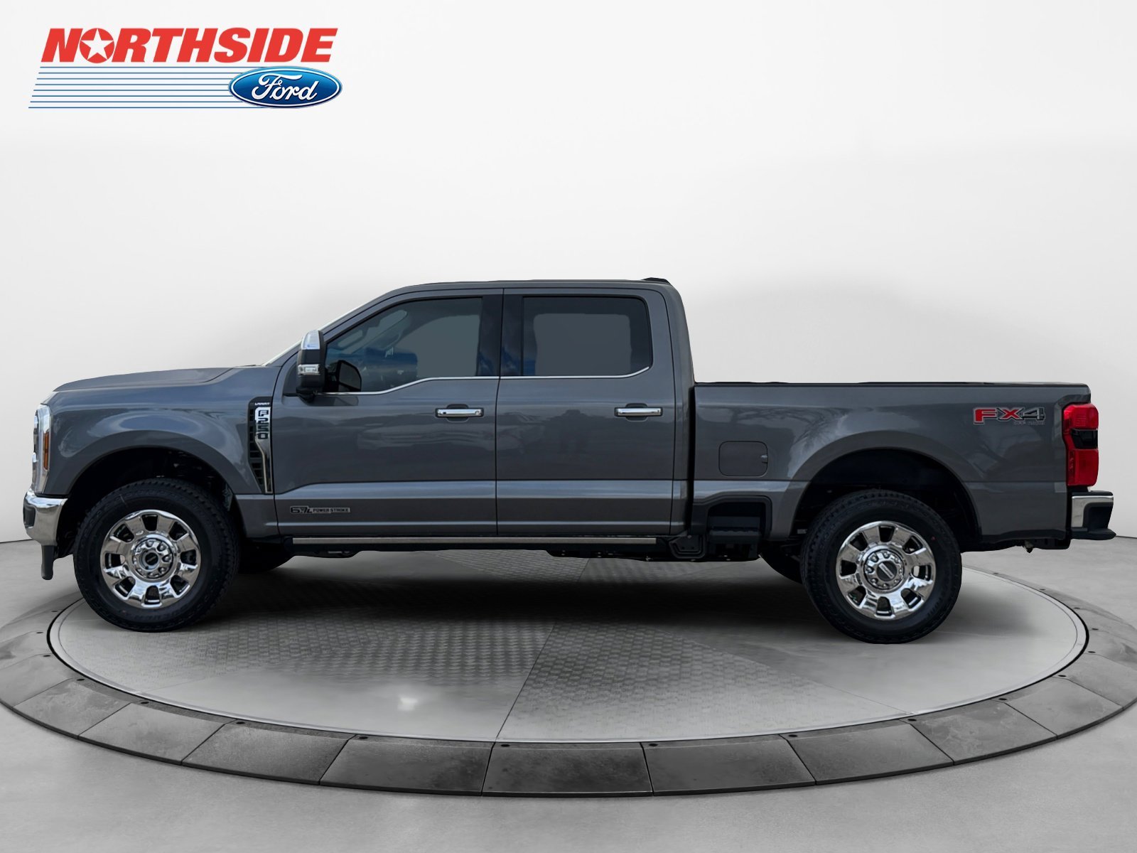 New 2026 Carbonized Gray Metallic Ford LARIAT image 4