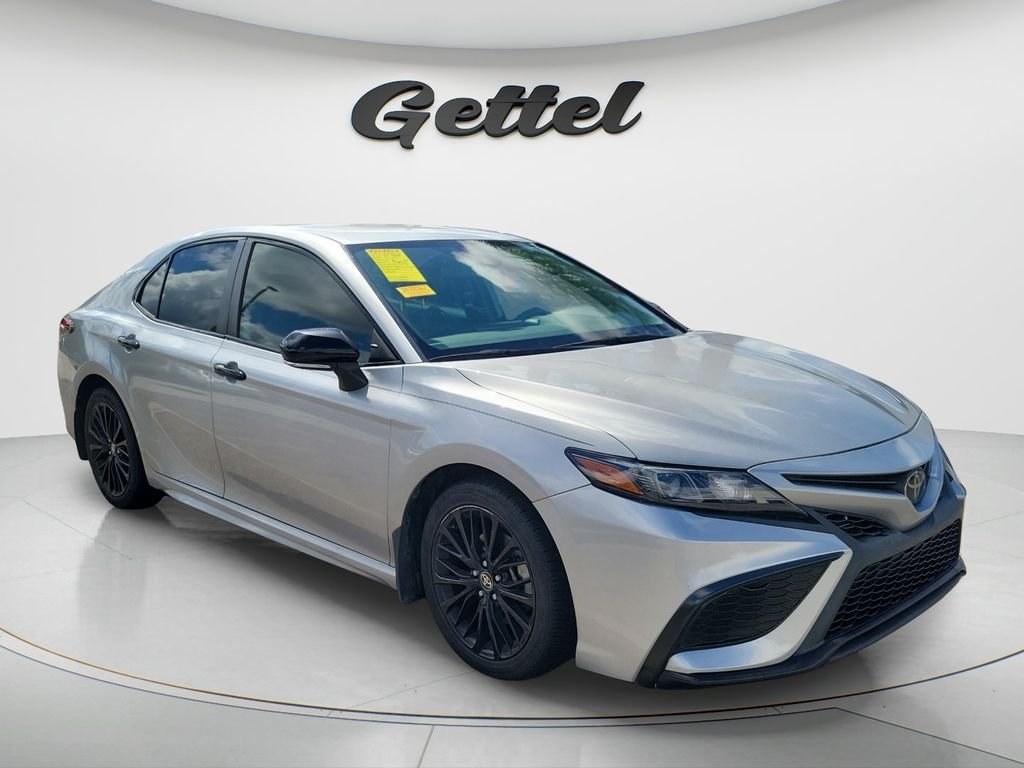 Used 2022 Silver Toyota SE Nightshade image 2