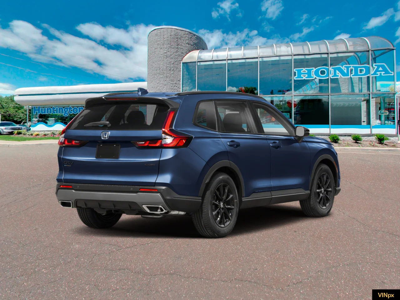 New 2026 Canyon River Blue Metallic Honda AWD Sport-L image 2