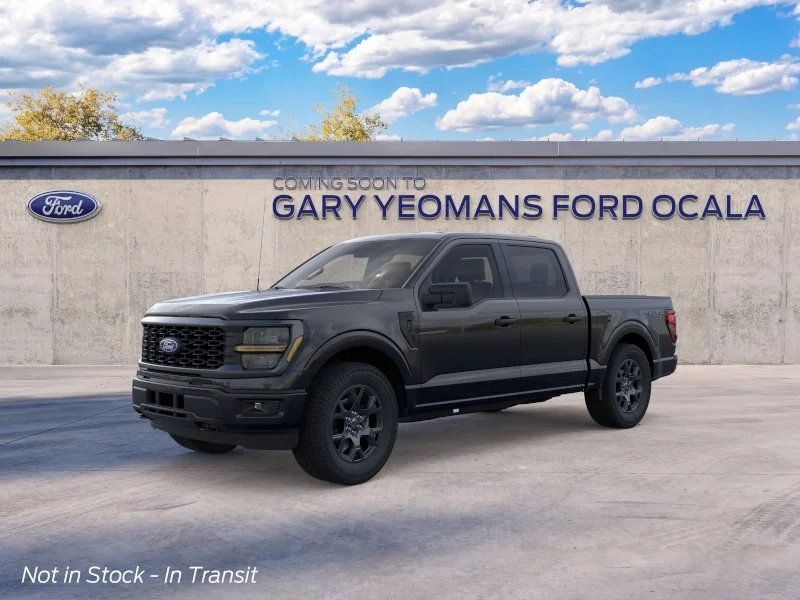 New 2026 Agate Black Metallic Ford STX® image 1