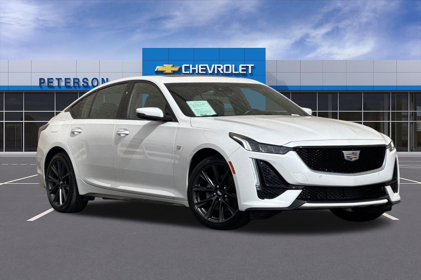 Used 2023 White Cadillac Sport image 2