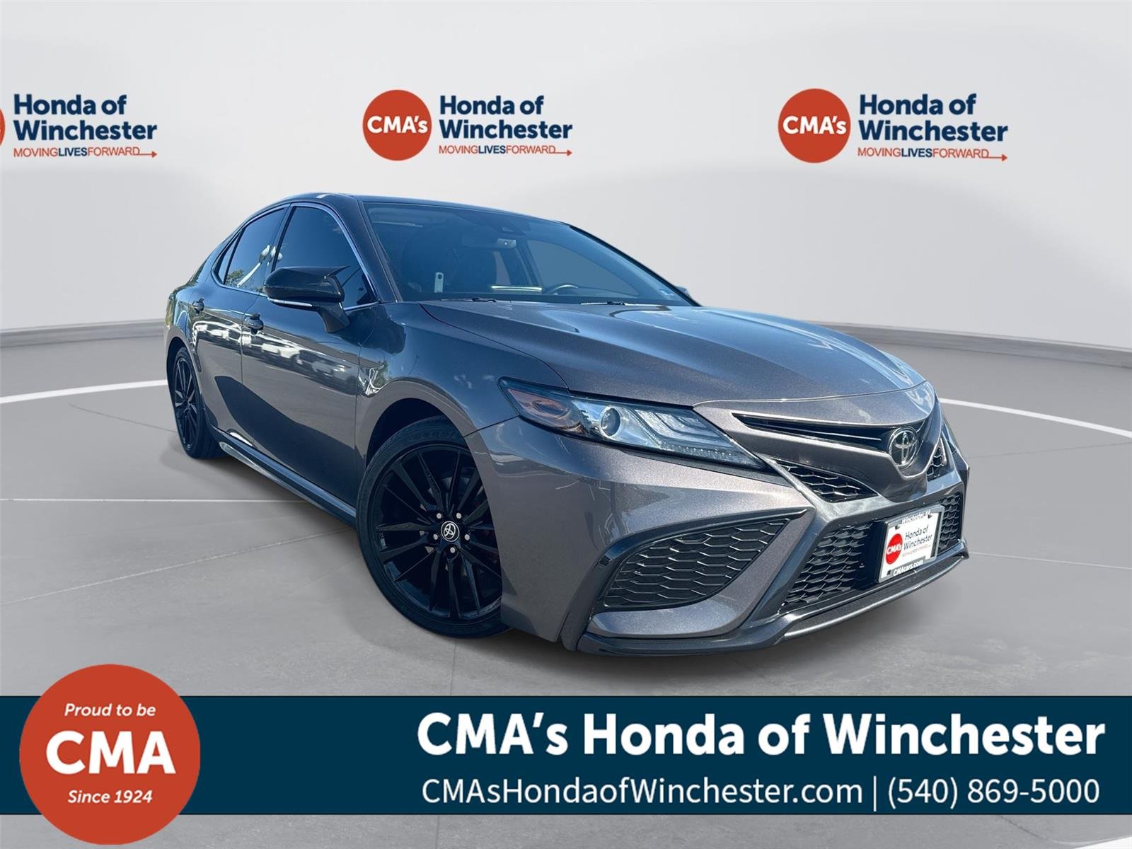 Used 2022 Predawn Gray Mica Toyota XSE image 1