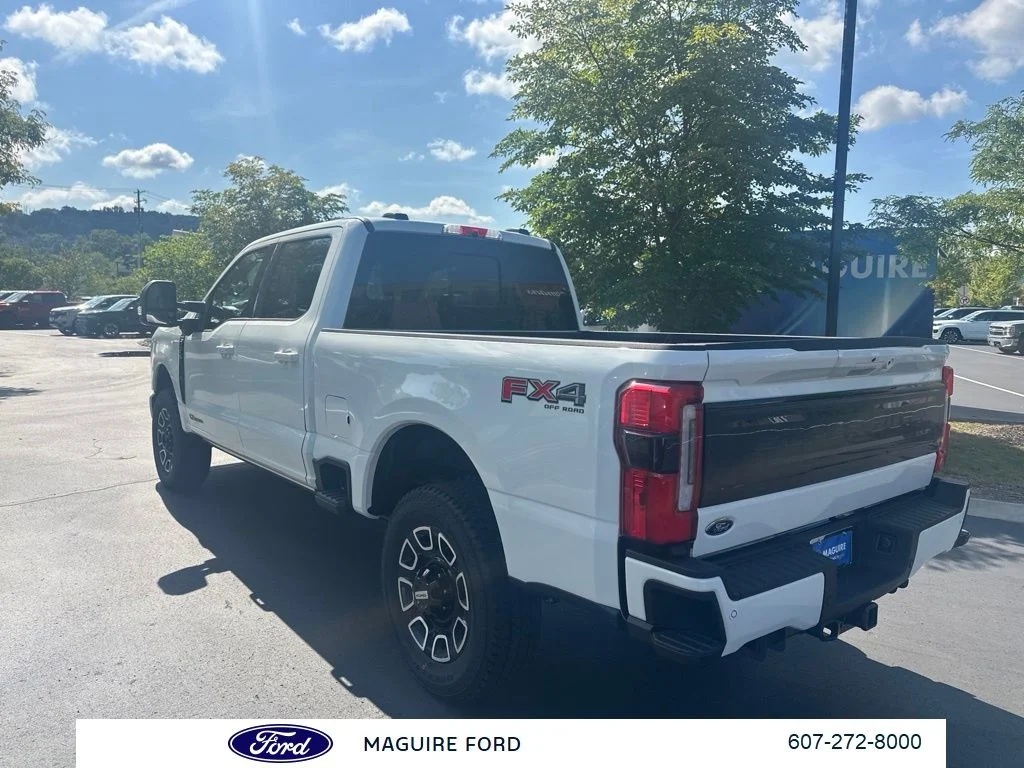 New 2026 Star White Metallic Tri-Coat Ford F-350® Platinum® image 6