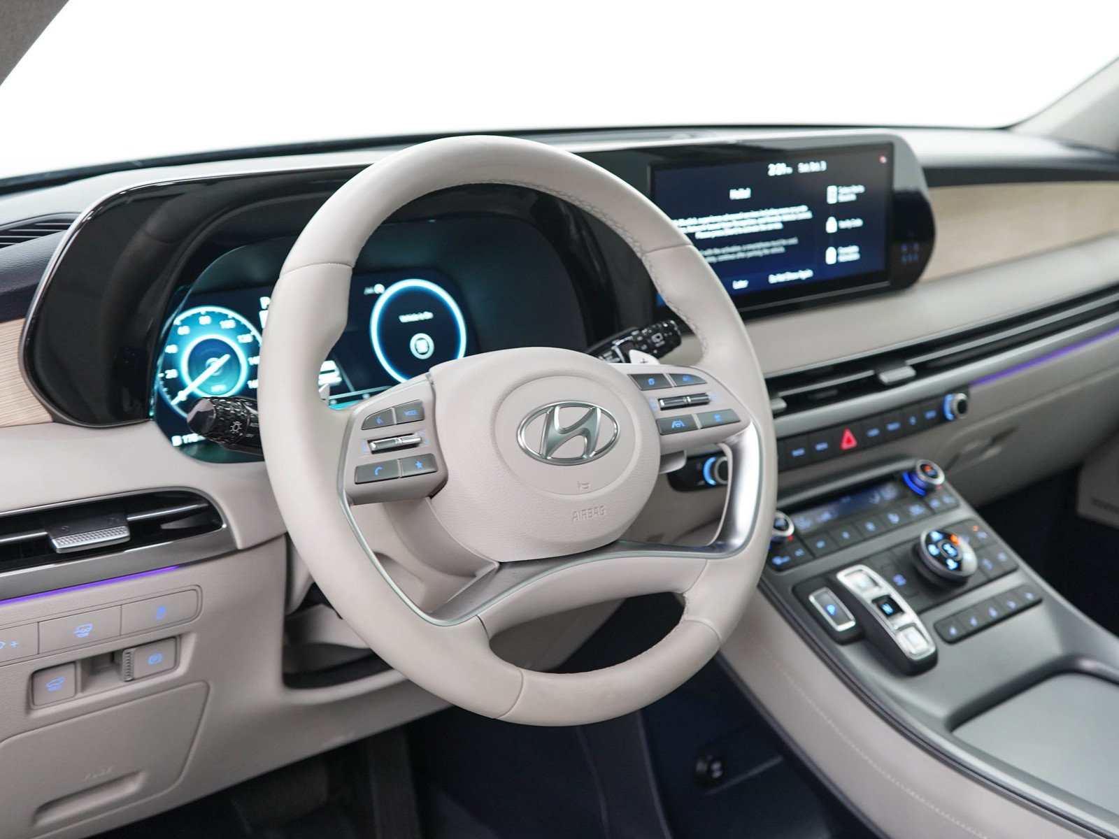 Used 2024 Abyss Black Pearl Hyundai Limited AWD image 22