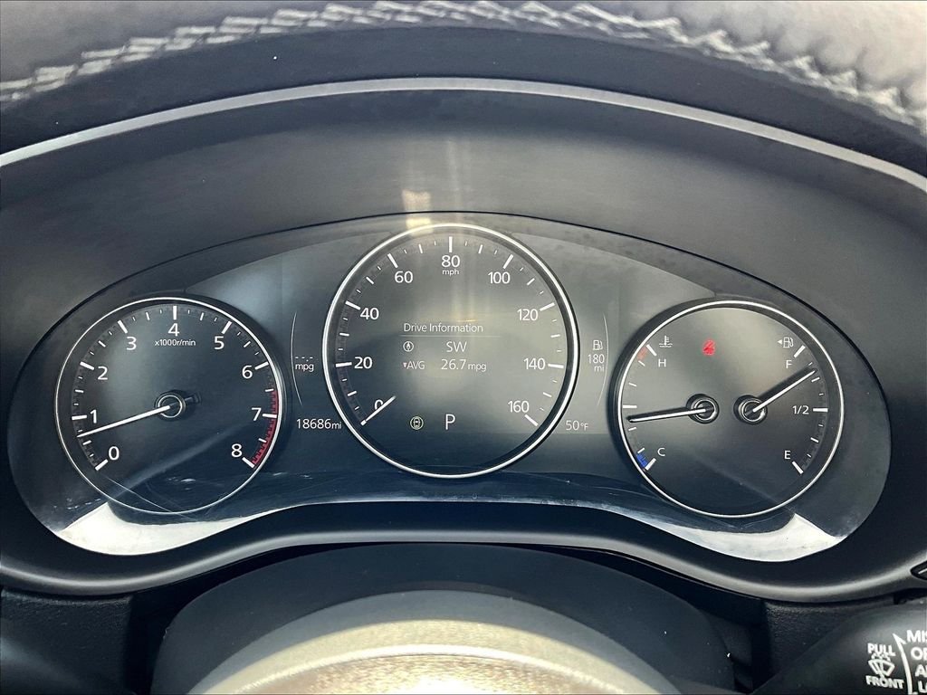 Used 2025 Wind Chill Pearl Mazda 2.5 S Premium Package image 25