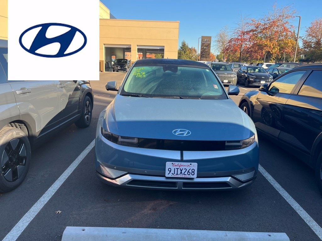 Certified Used 2023 Blue Hyundai Limited image 1