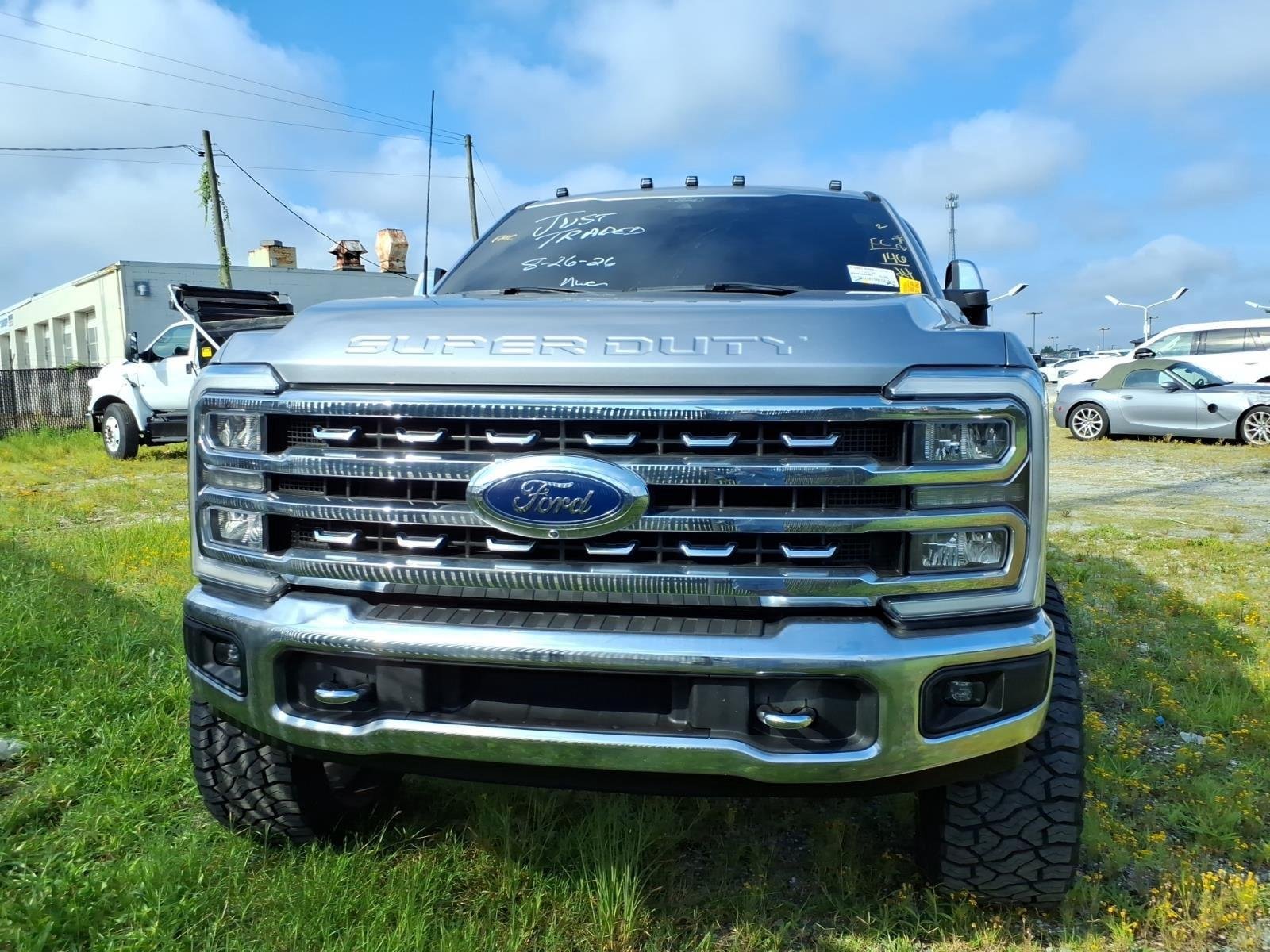 Used 2024 Iconic Silver Metallic Ford LARIAT image 2