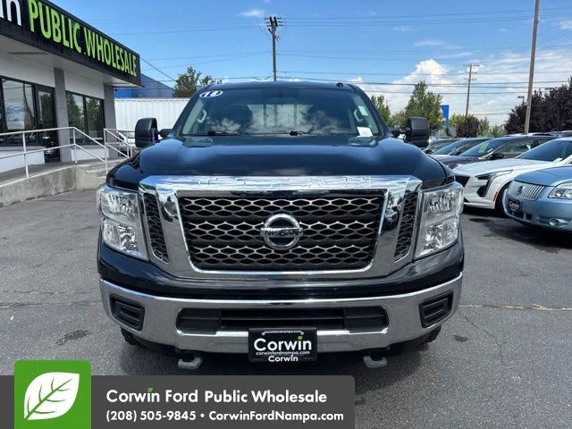 Used 2018 Black Nissan SV image 2