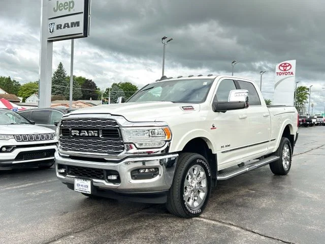 Used 2024 Pearl White Ram Limited image 5