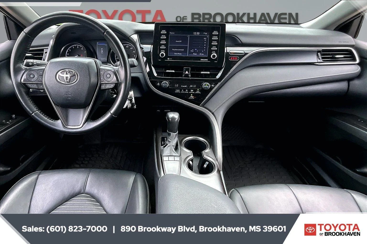 Used 2024 Reservoir Blue Toyota SE image 13
