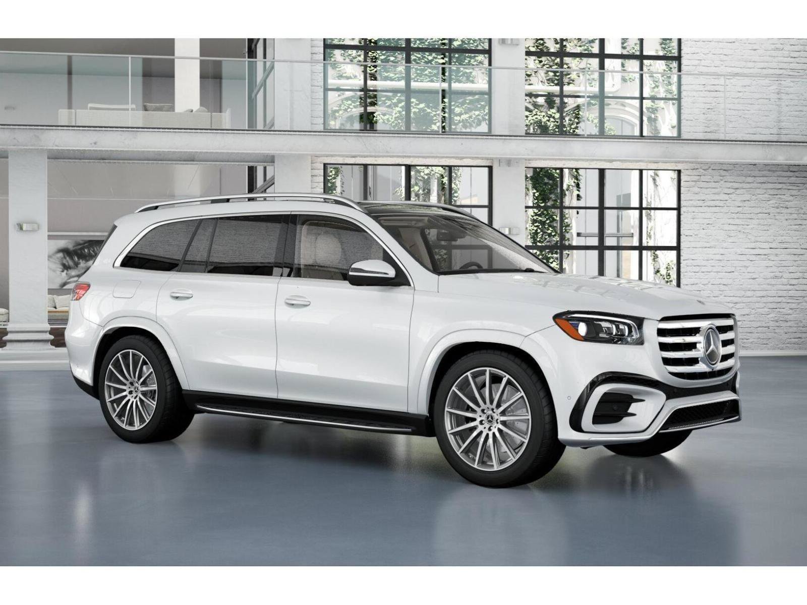 New 2026 MANUFAKTUR Moonlight White Metallic Mercedes-Benz GLS 450 image 11