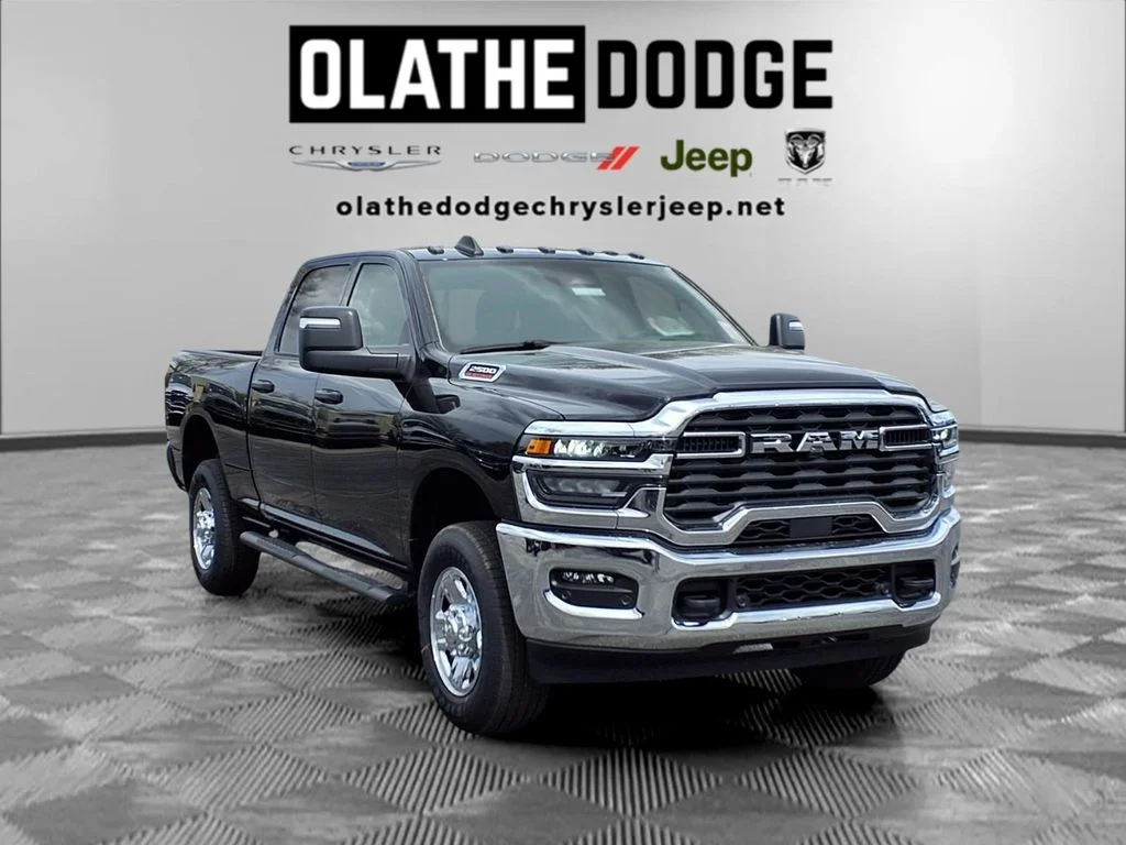 New 2026 Diamond Black Crystal Pearl-Coat Exterior Paint RAM Tradesman image 27