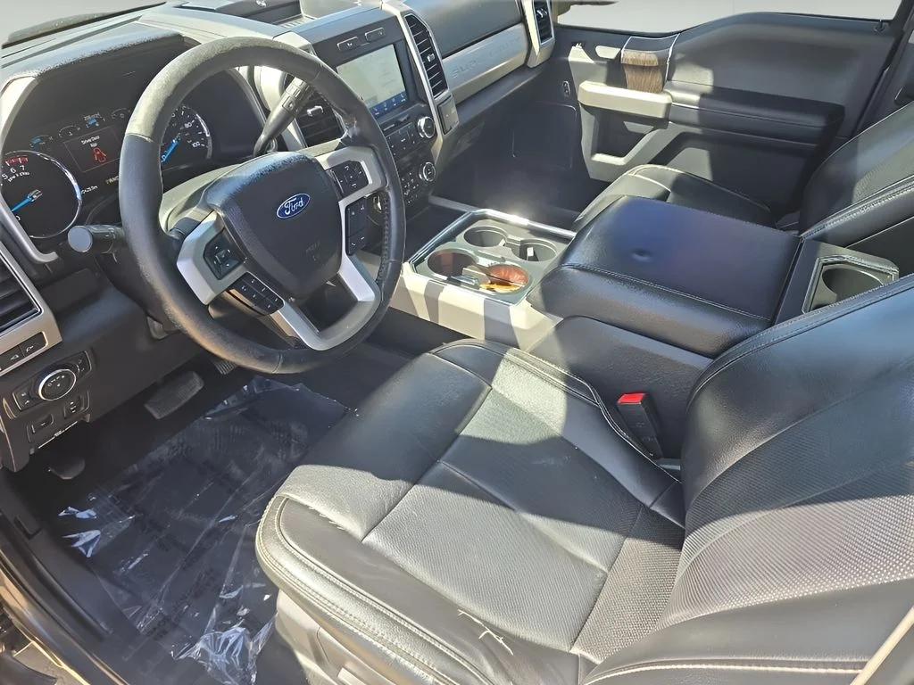 Used 2021 Carbonized Gray Metallic Ford LARIAT image 40