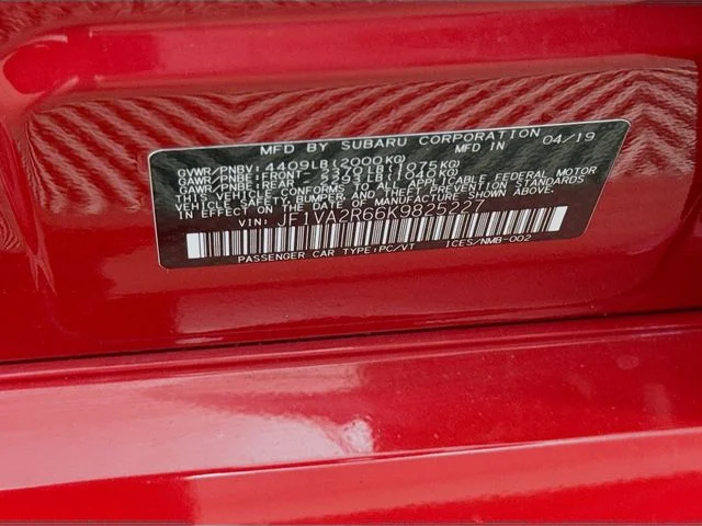 Used 2019 Red Subaru STi image 28