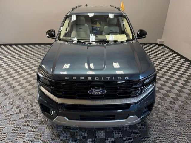 Certified Used 2025 Stone Blue Metallic Ford Platinum image 5