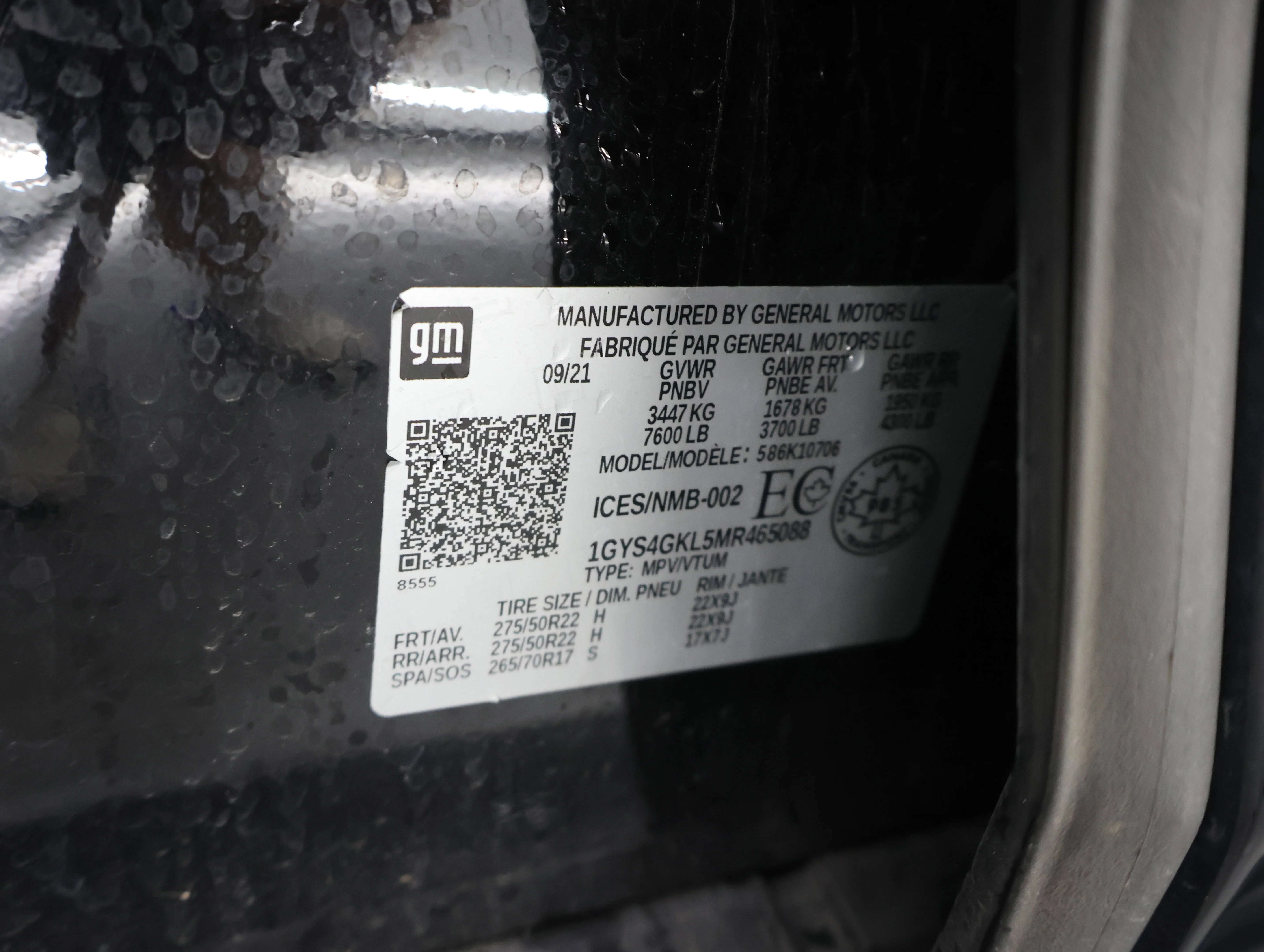 Used 2021 Black Raven Cadillac Sport Platinum image 83